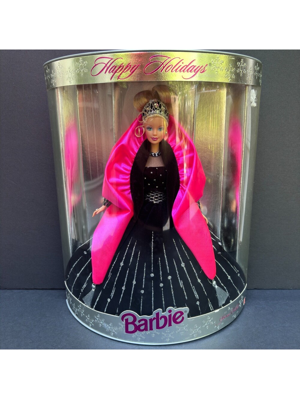 Mattel Barbie 1998 Happy Holidays Special Edition Blonde Christmas Doll